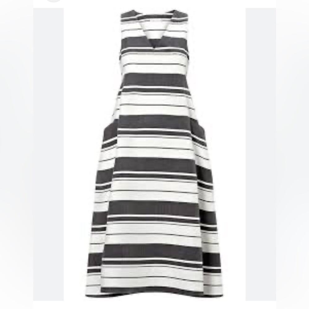 Whistles Sleeveless Midi Dress With Pockets 6